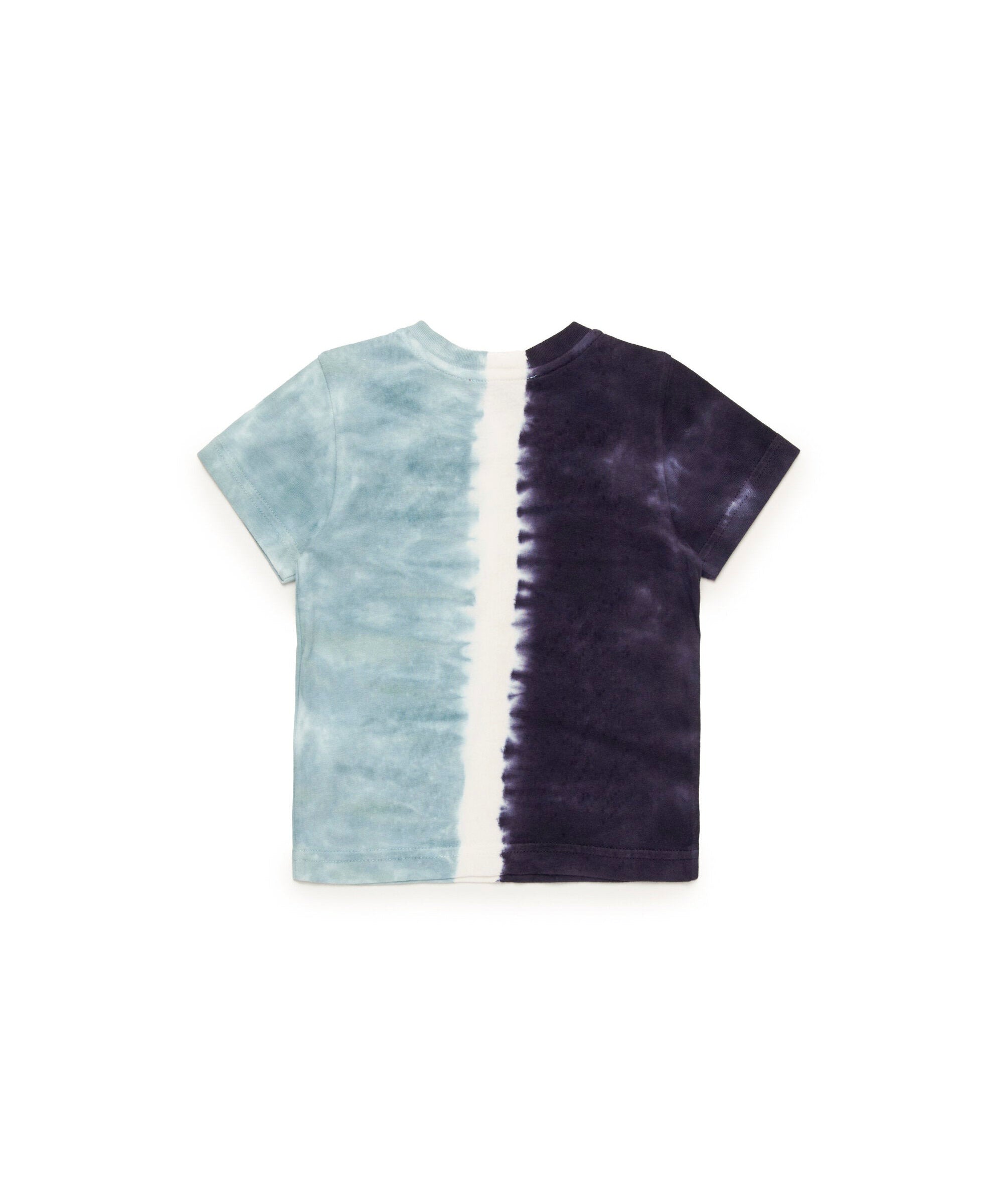 Diesel Kids T-shirt Effetto Sfumato con Logo per Neonati