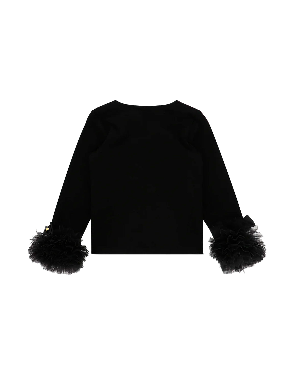 Angel's Face Kids Maglia Maniche Lunghe Nera per Bambine