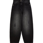 Patrizia Pepe Kids Jeans Nero per BAmbine