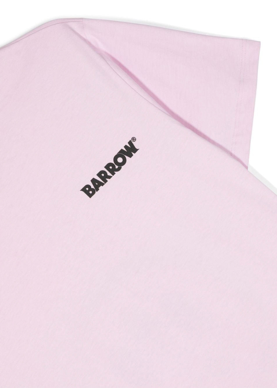Barrow Kids Abito Rosa/Lavanda con Stampa Logo per Bambine