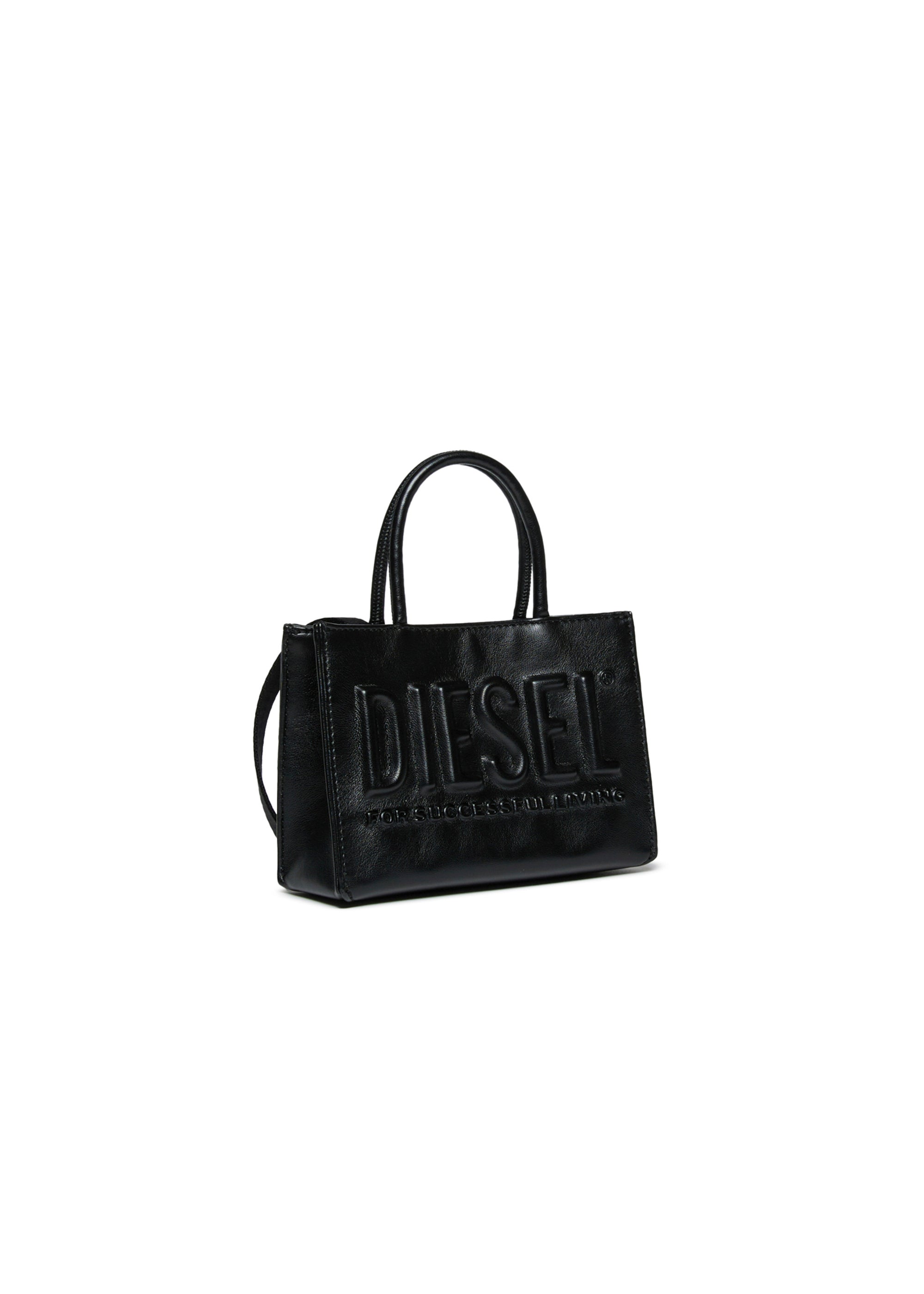 Diesel Kids Borsa Nera Mini 3D per Bambine