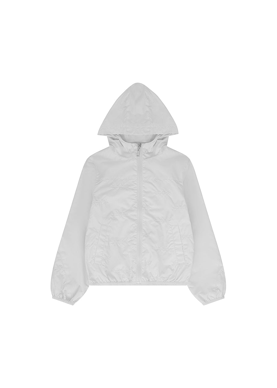 Iceberg Kids Giubbino Bianco con Logo per Neonati