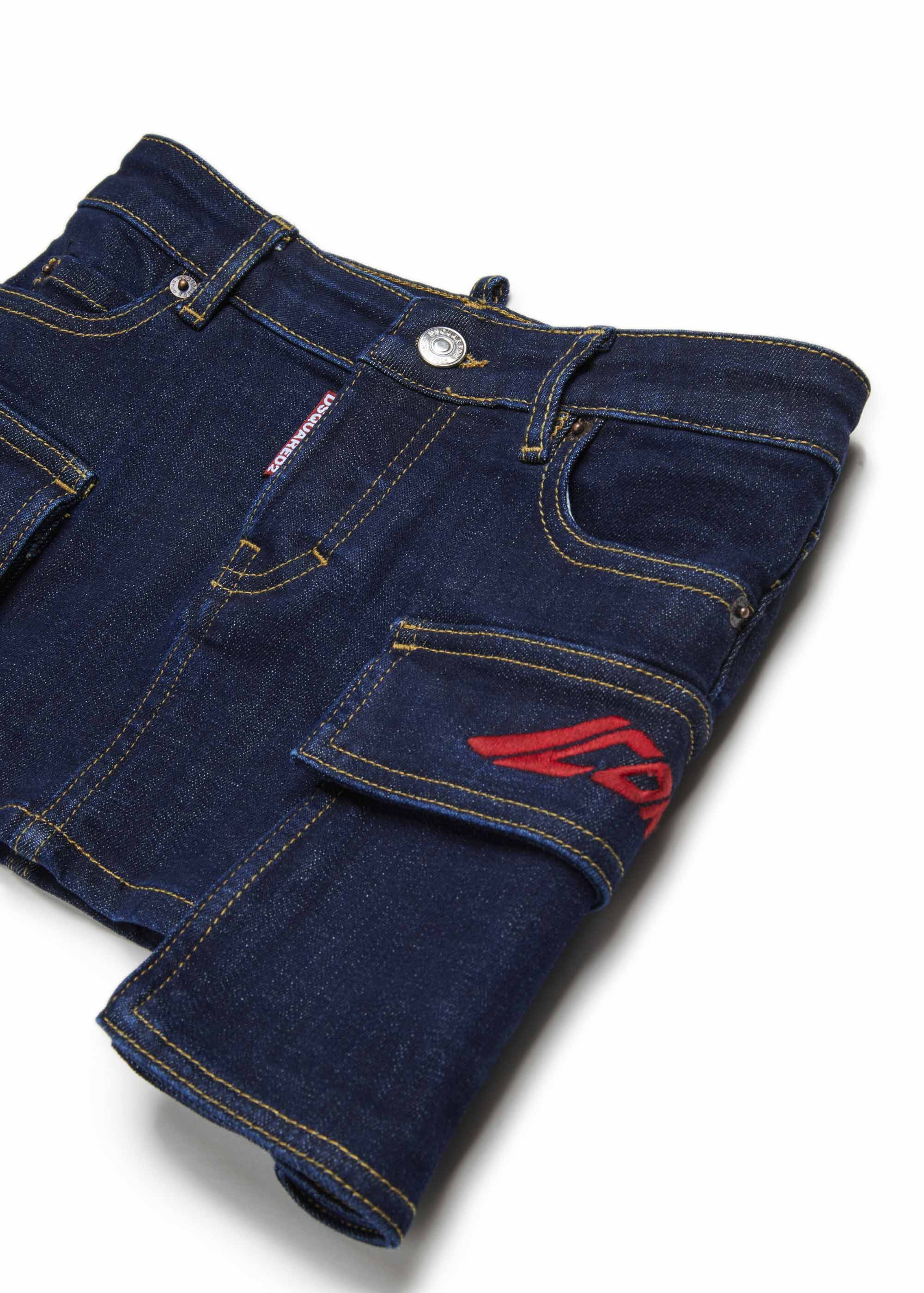 Dsquared2 Kids Gonna Cargo Denim ICON per Bambine