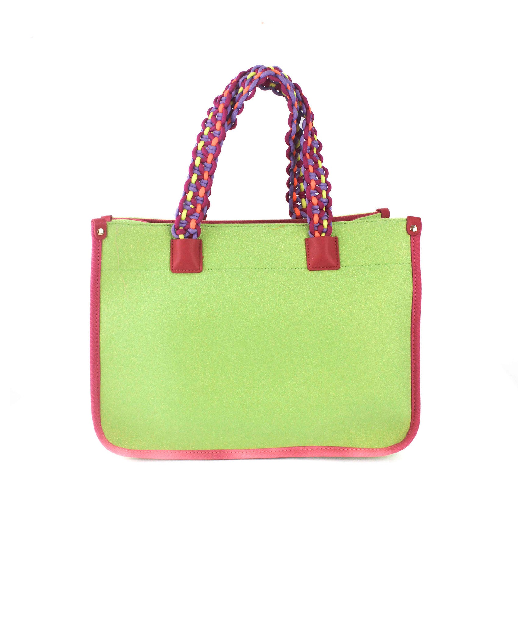 4Giveness Borsa Mare Verde/Fucsia Sparkling per Bambine