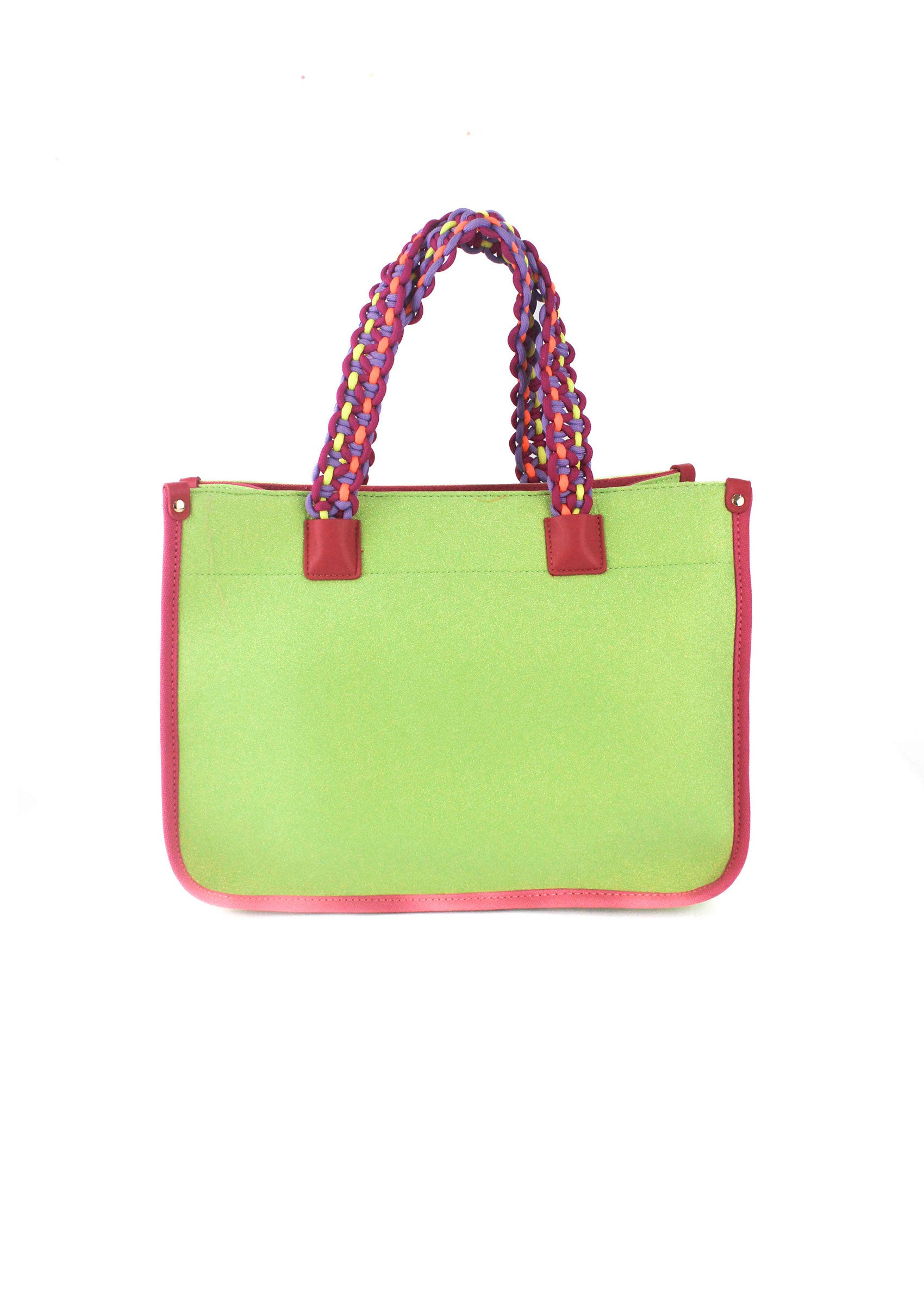 4Giveness Borsa Mare Verde/Fucsia Sparkling per Bambine