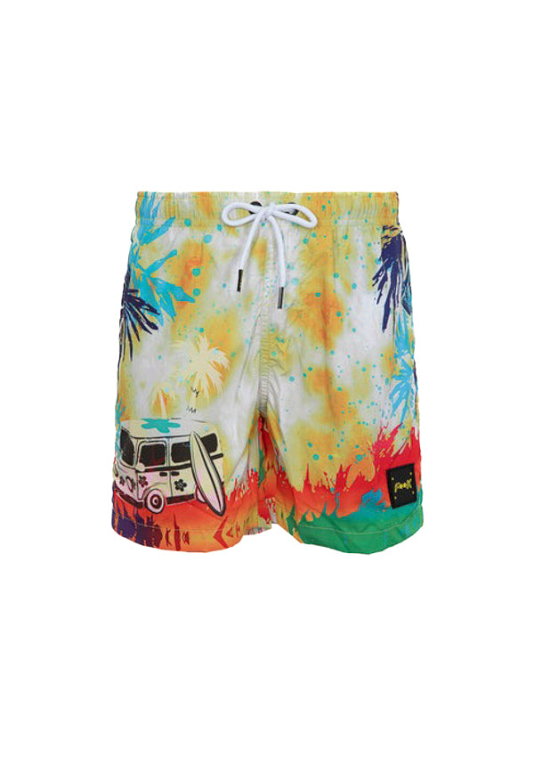 EffeK Costume Boxer Fantasia Mood Funny per Bambini