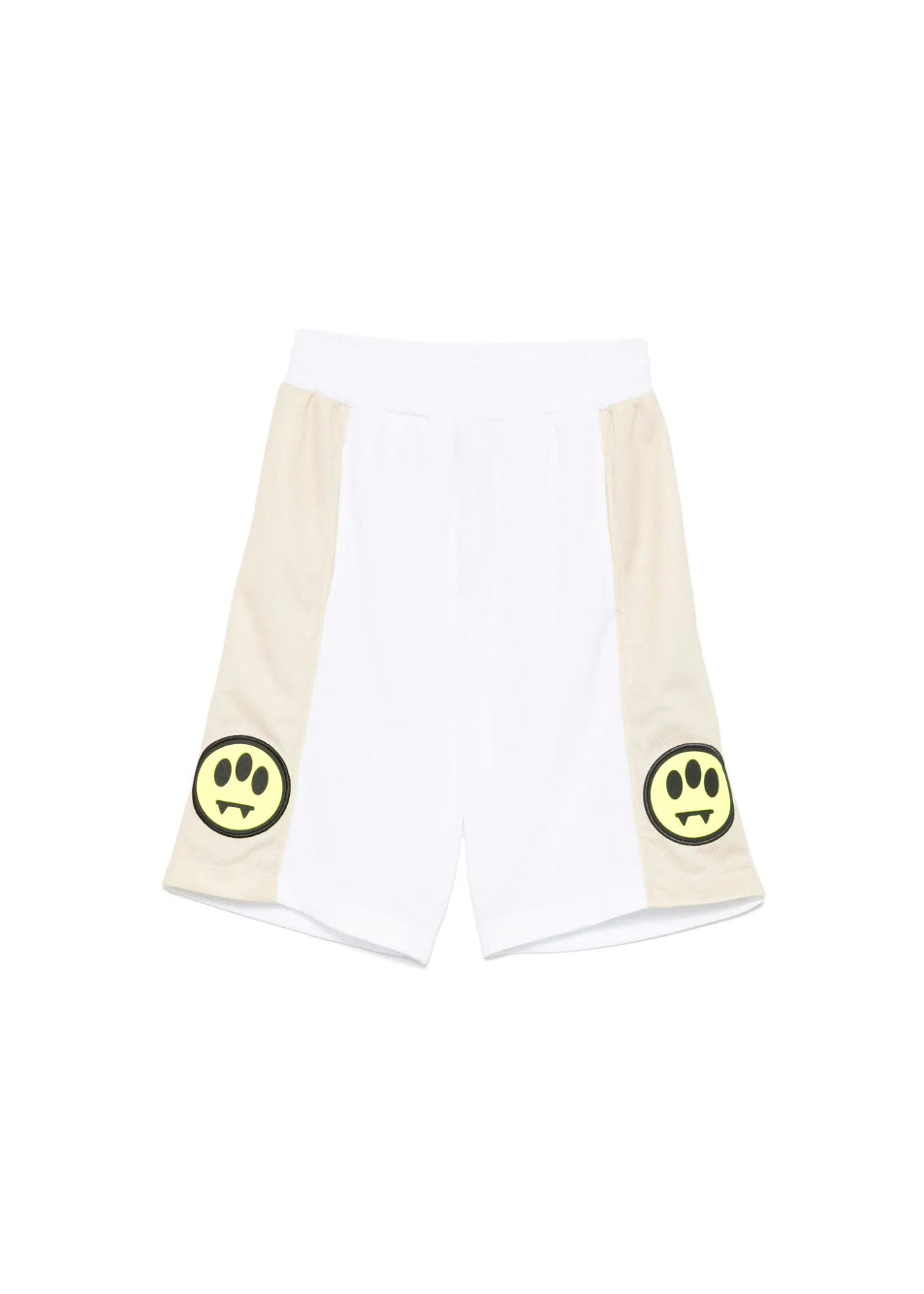 Barrow Kids Bermuda Bianco/Beige con Smile per Bambini