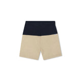 Boss Kids Bermuda Beige/Blu con Logo per Bambini (retro)