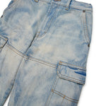 Diesel Kids Jeans relaxed bleached  D-Dave Cargo per Bambini