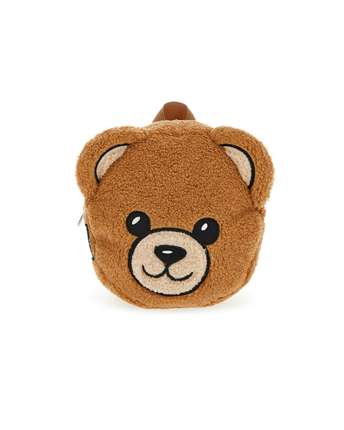 Moschino Kids Zainetto Teddy Bear Marrone per Neonati