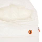 Save The Duck Kids Sacco Nanna Imbottito Bianco per Neonati