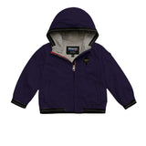 Blauer Kids Giubbino a Vento Foderato Blu per Neonati