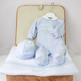 Deolinda Completo Celeste per Neonate