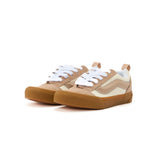 Vans Kids Knu Skool Beige/Marroni per Bambini