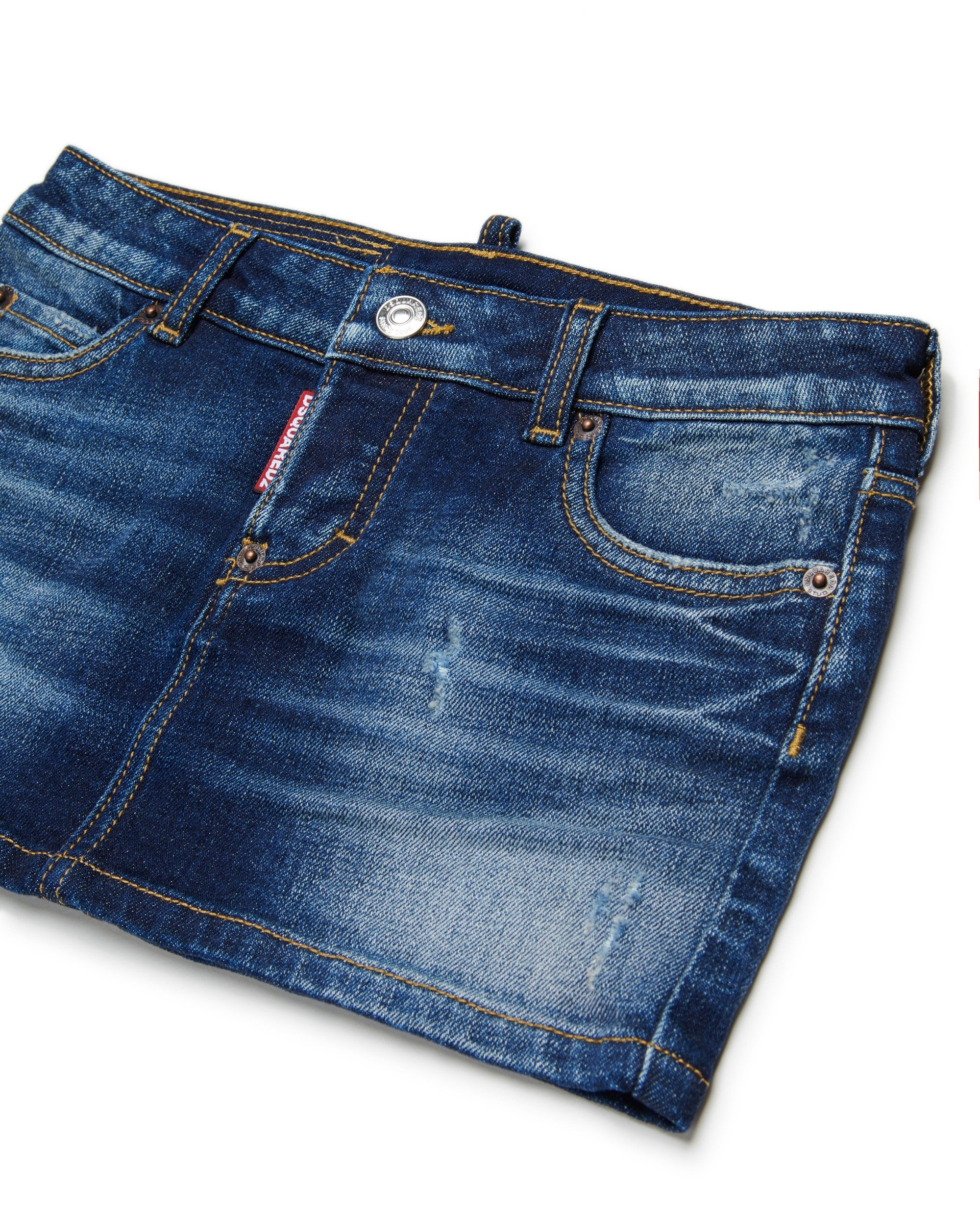 Dsquared2 Kids Minigonna Denim per Bambine