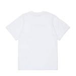 Dsquared2 Kids T-Shirt Bianca con Stampa Logo Foglia a Contrasto Rossa per Bambini