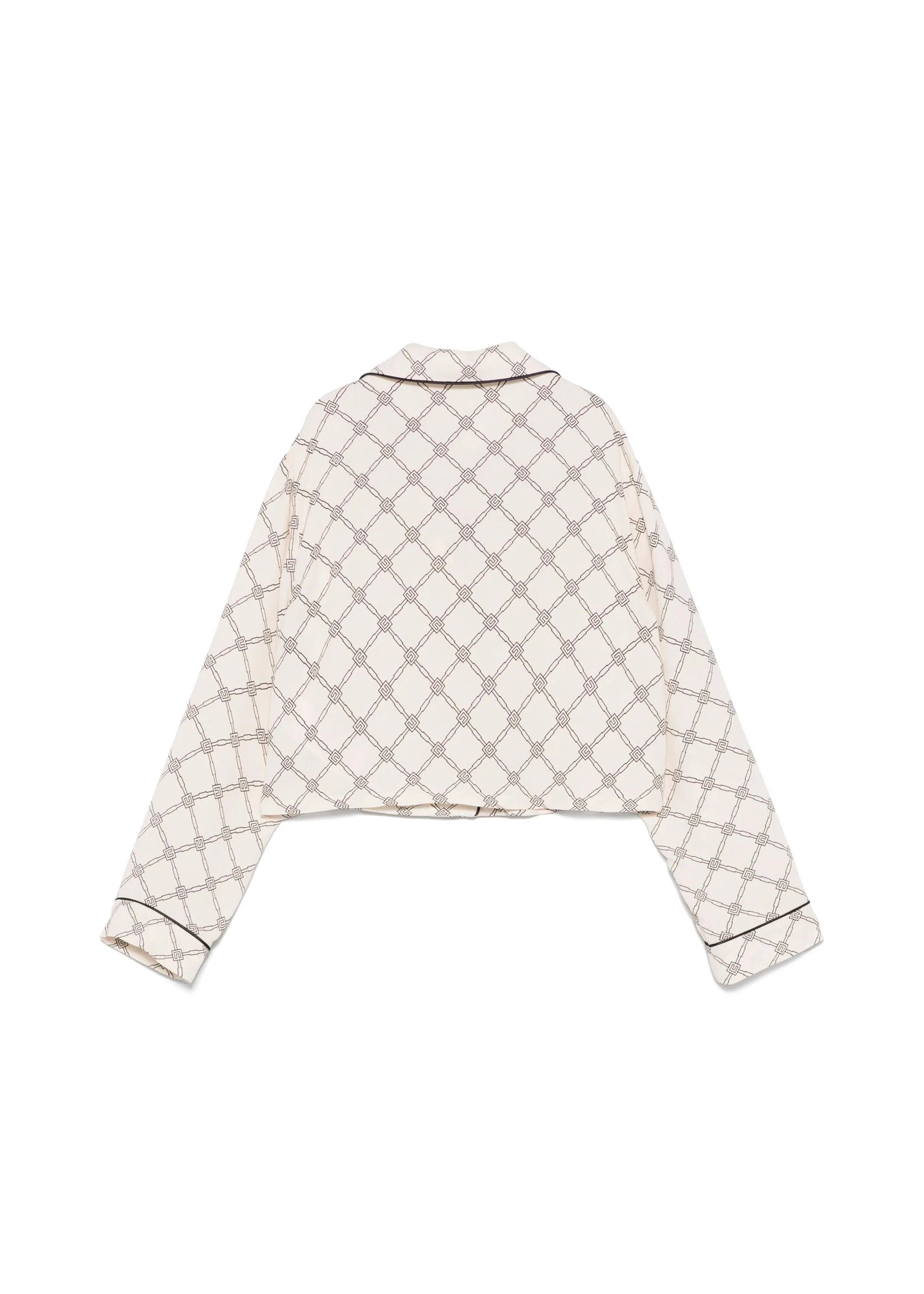 Elisabetta Franchi La Mia Bambina Camicia Burro/Nero per Bambine