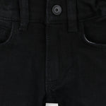 Boss Kids Denim Jeans Nero per Neonati