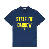 Barrow Kids T-Shirt Blu "State of Barrow" per Bambini