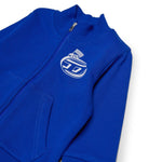 Diesel Kids Felpa con Pantaloni Blu con Oval D per NeonatI