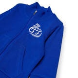 Diesel Kids Felpa con Pantaloni Blu con Oval D per NeonatI