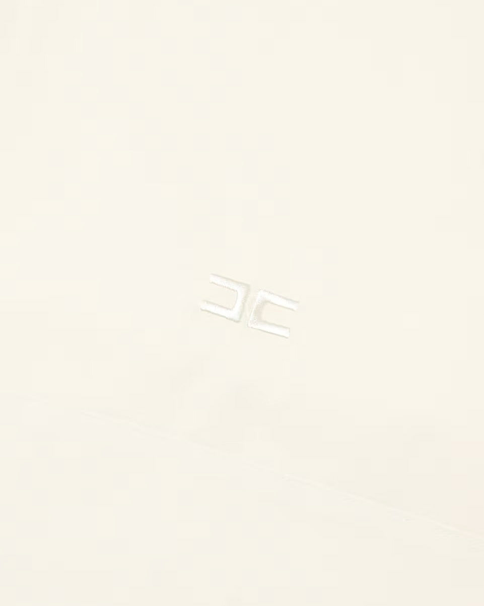 Elisabetta Franchi La Mia Bambina Lenzuola Avorio per Neonate