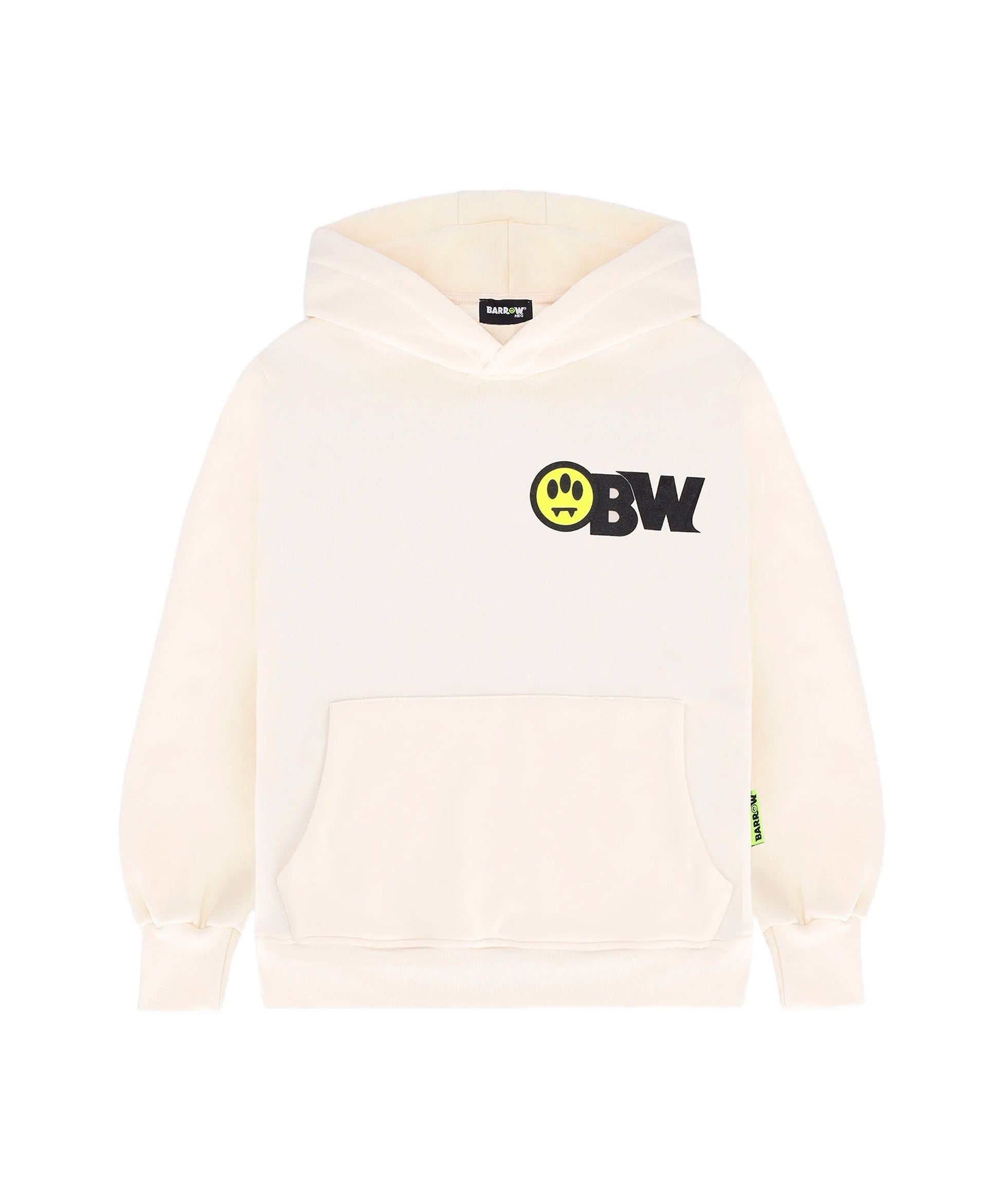 Barrow Kids Felpa con Cappuccio Stampa Retro per Bambini