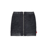 Diesel Kids Gonna a Costine con Zip Nera per Bambine