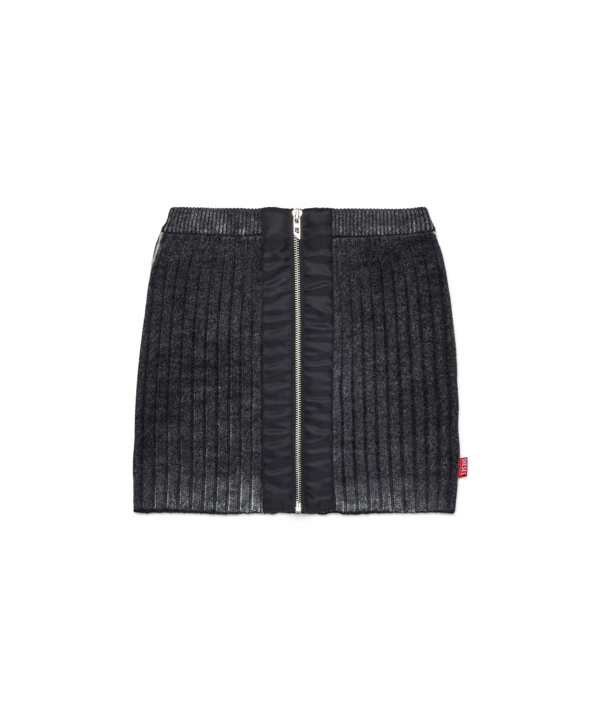 Diesel Kids Gonna a Costine con Zip Nera per Bambine