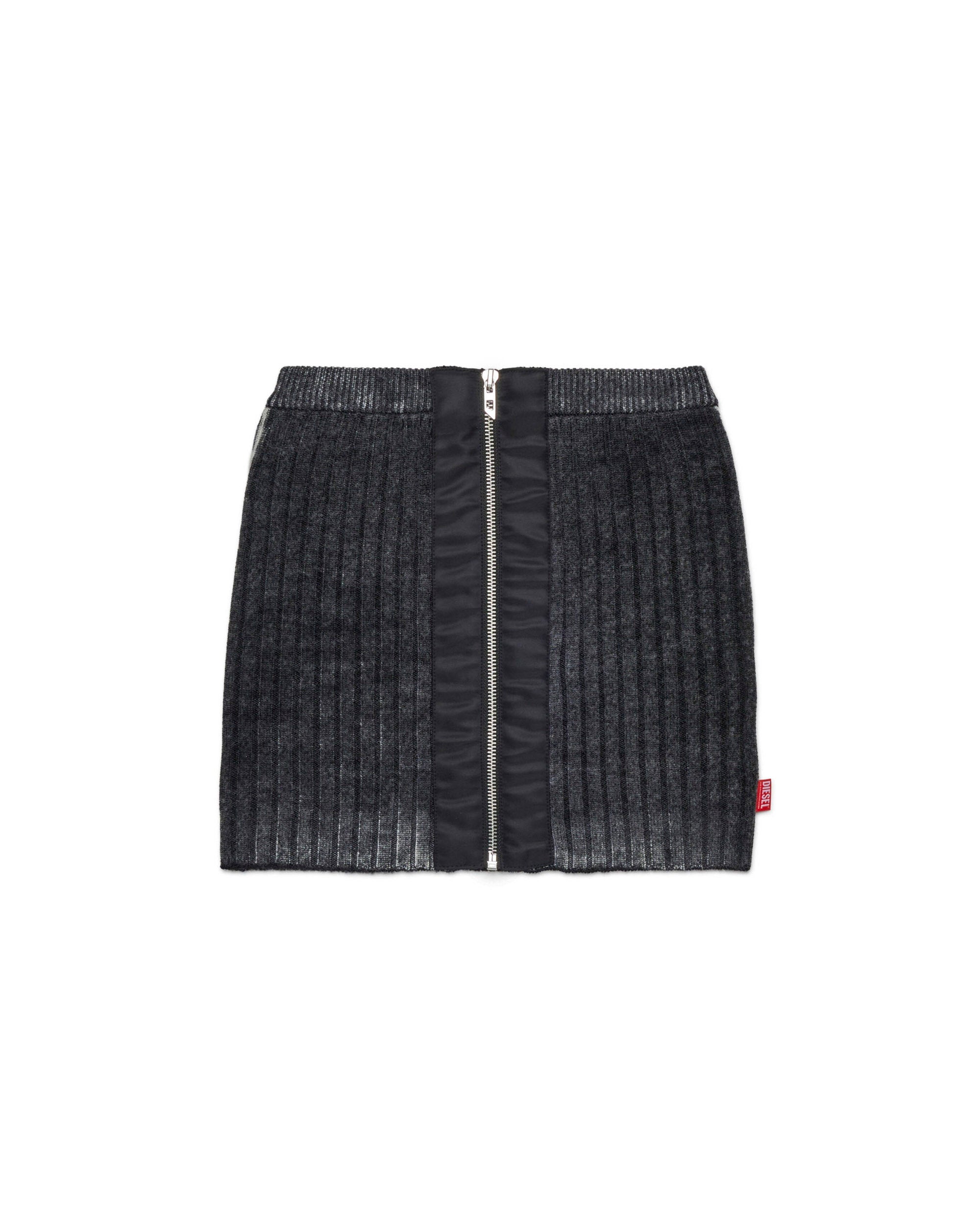 Diesel Kids Gonna a Costine con Zip Nera per Bambine