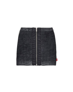 Diesel Kids Gonna a Costine con Zip Nera per Bambine