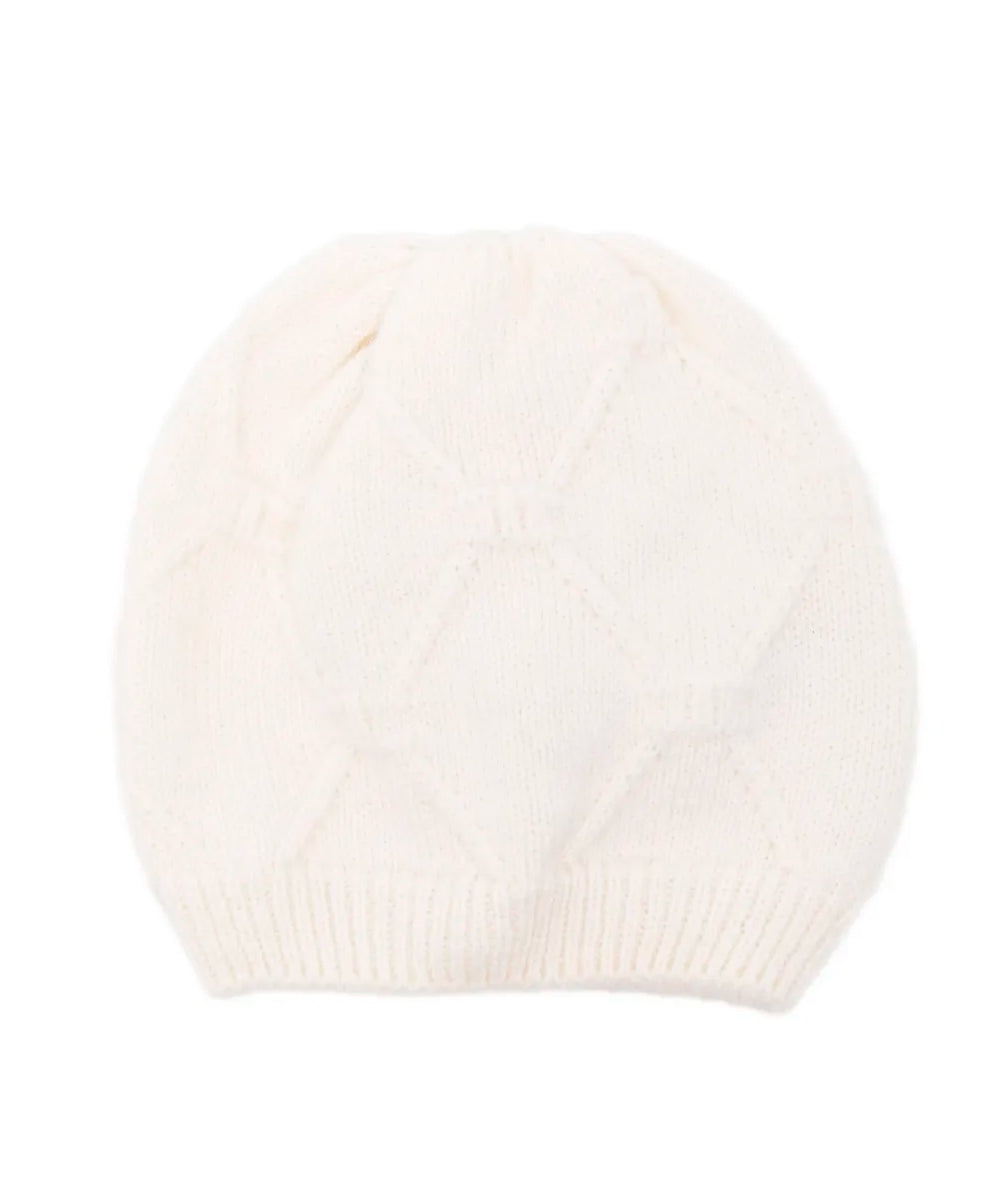 Elisabbetta Franchi La Mia Bambina Cappello burro per Bambine