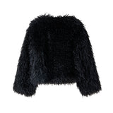 Patrizia Pepe Kids Pelliccia Nera per Bambine