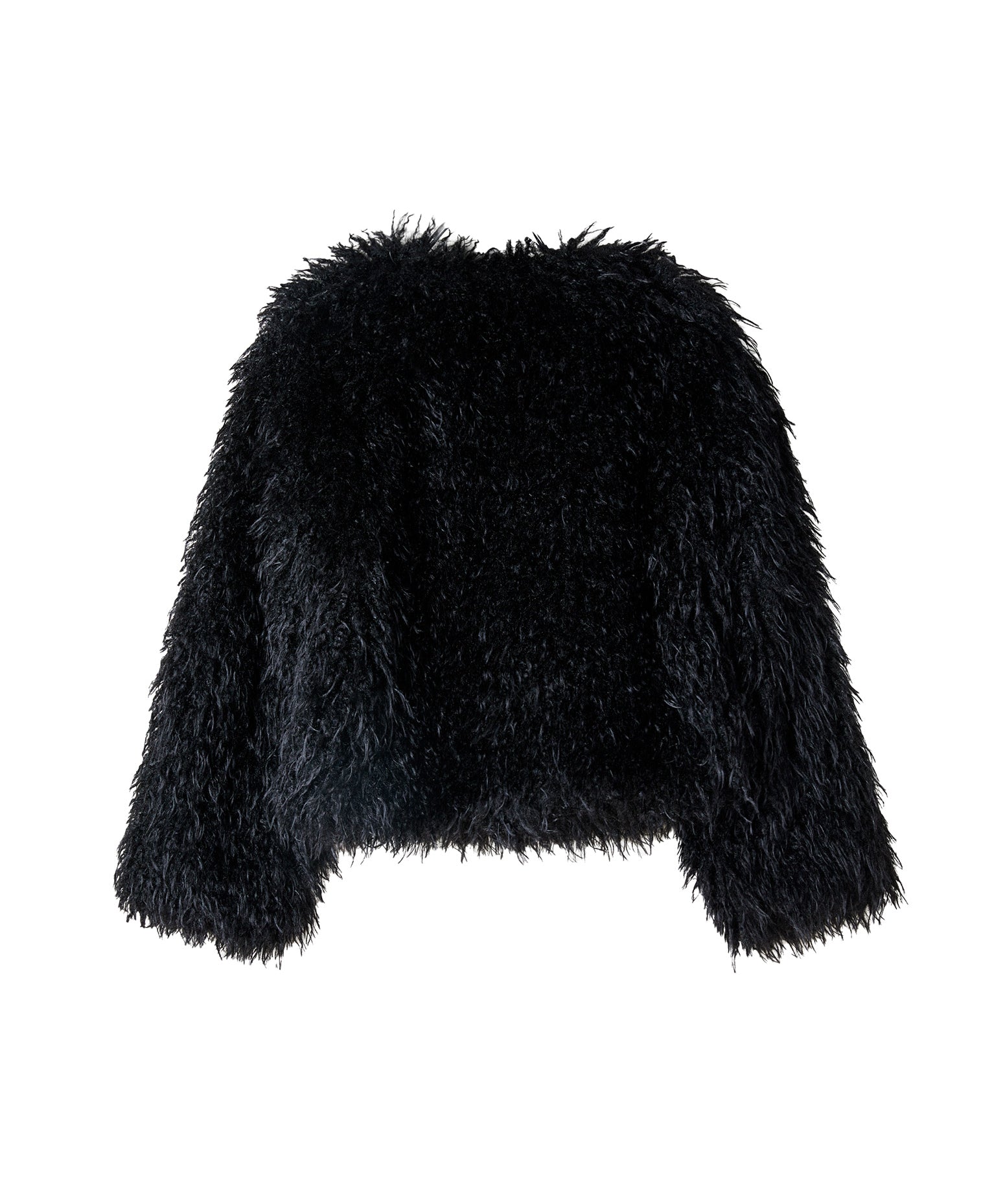 Patrizia Pepe Kids Pelliccia Nera per Bambine