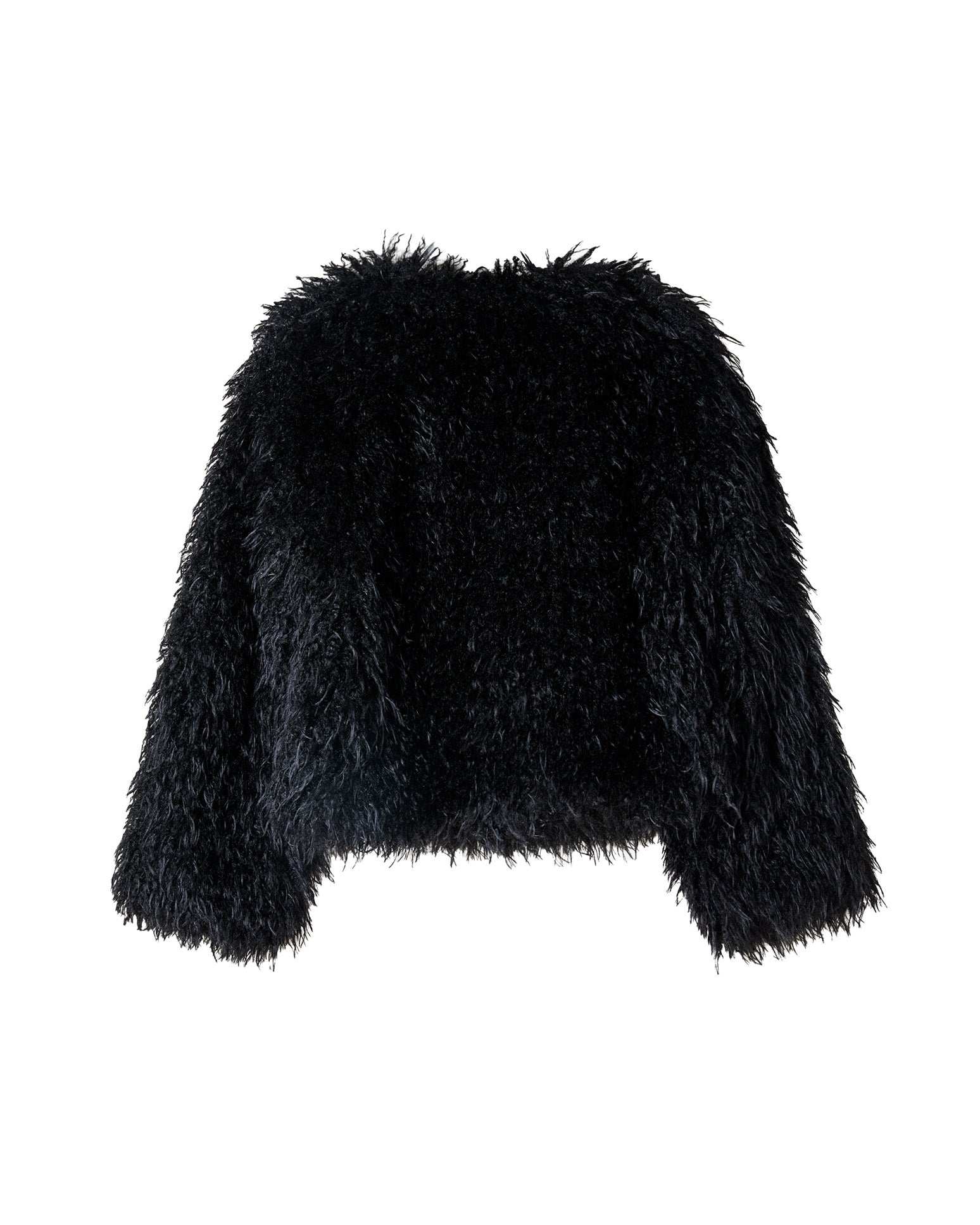 Patrizia Pepe Kids Pelliccia Nera per Bambine