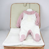 Deolinda Completo Rosa per Neonate