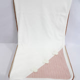 Deolinda Coperta Bianca/Rosa con Teddy per Neonate