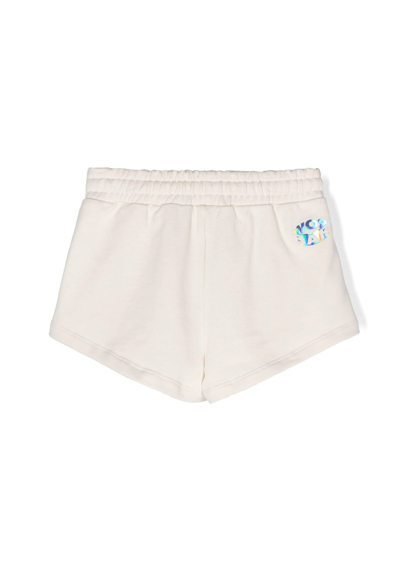 Barrow Kids Shorts Crema per Bambine