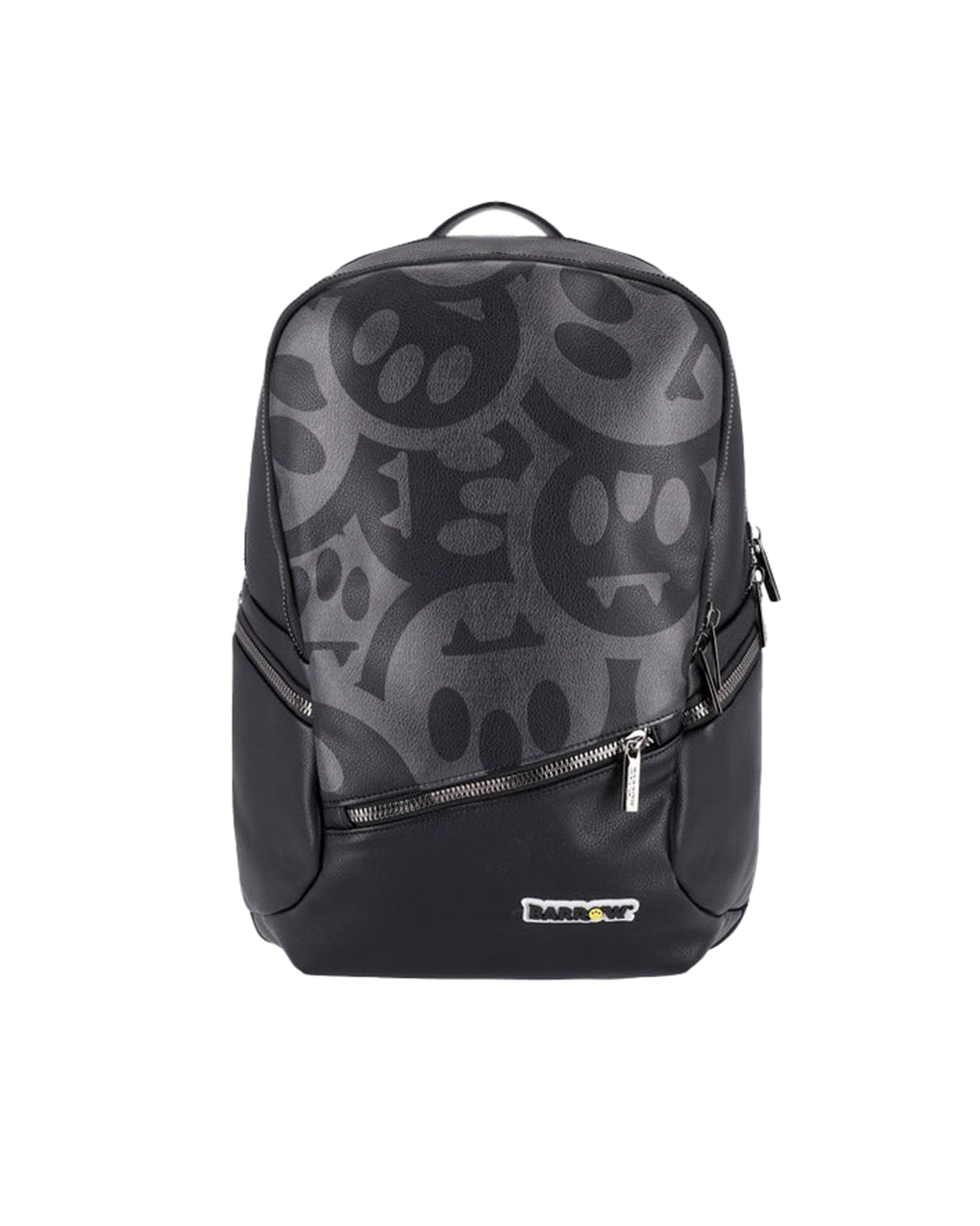 Barrow Kids Zaino Nero con Stampa Lucida