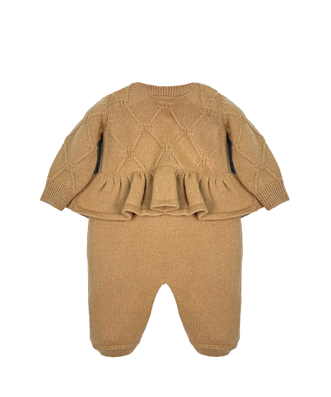 Elisabetta Franchi Kids Completo Miele per Bambine