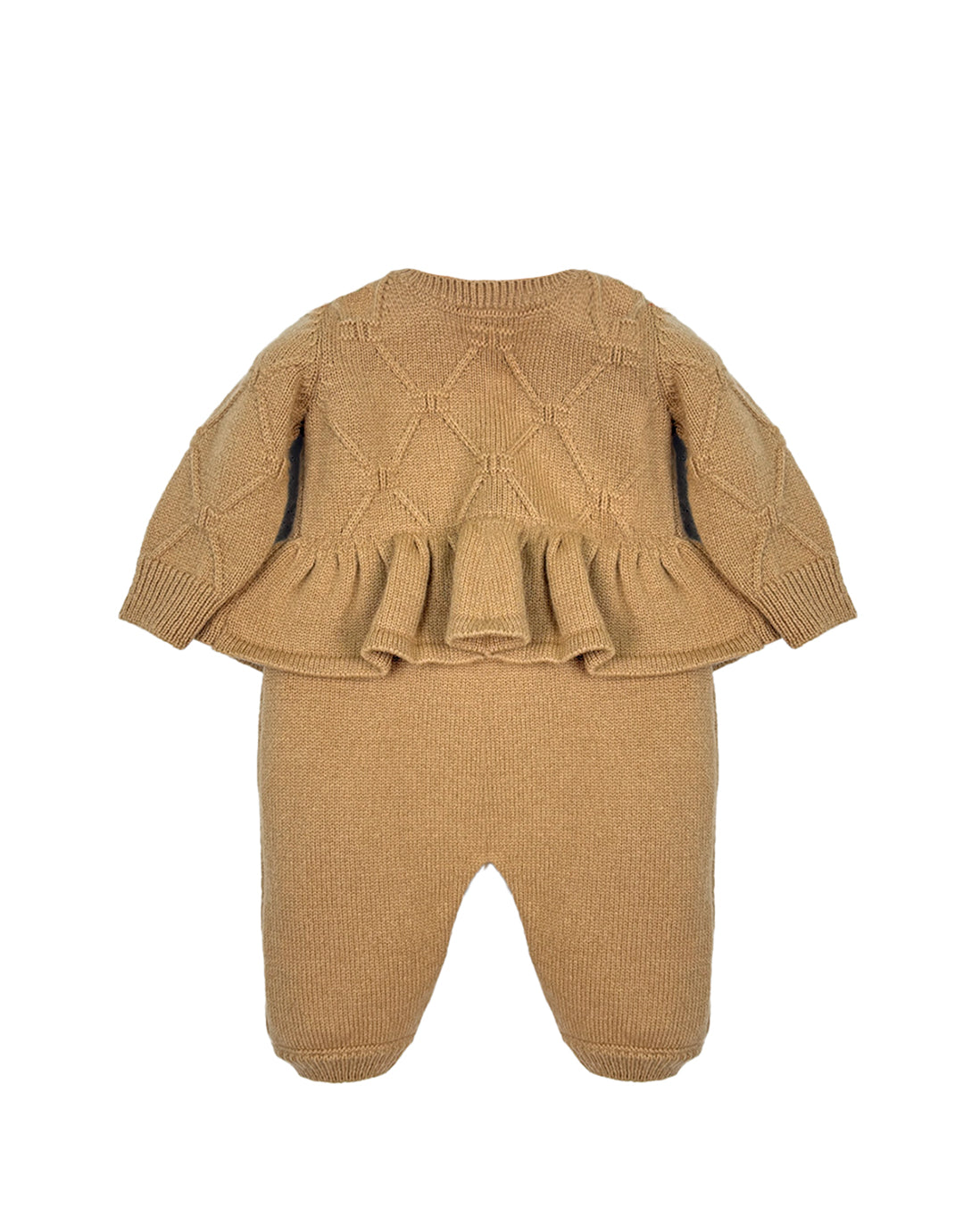 Elisabetta Franchi Kids Completo Miele per Bambine