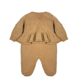 Elisabetta Franchi Kids Completo Miele per Bambine