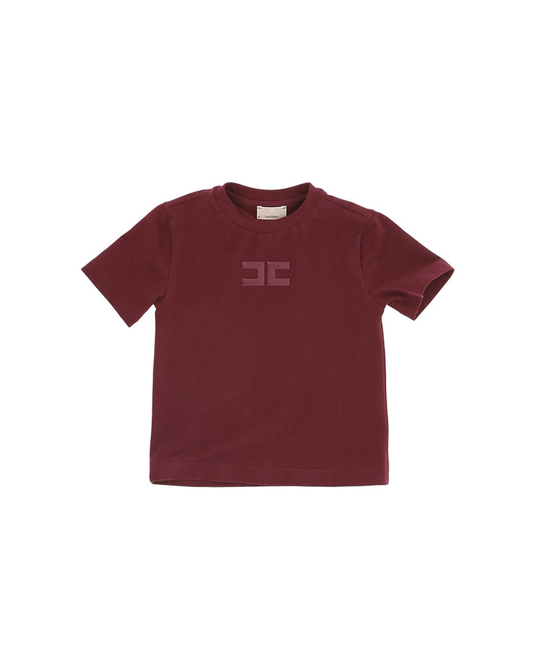 Elisabetta Franchi La Mia Bambina T-shirt Cherry con Ricamo Logo per Neonate