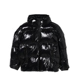 Dsquared2 Kids Giubbino Puffer Nero con Cappuccio per Bambini