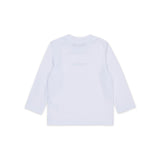 Dsquared2 Kids T-shirt Bianca con Logo per Neonati