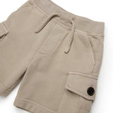 Dsquared2 Kids Beige Bermuda Shorts with Pockets for Newborns
