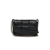 Dsquared2 Kids Borsa Nera con Logo Metal per Bambine