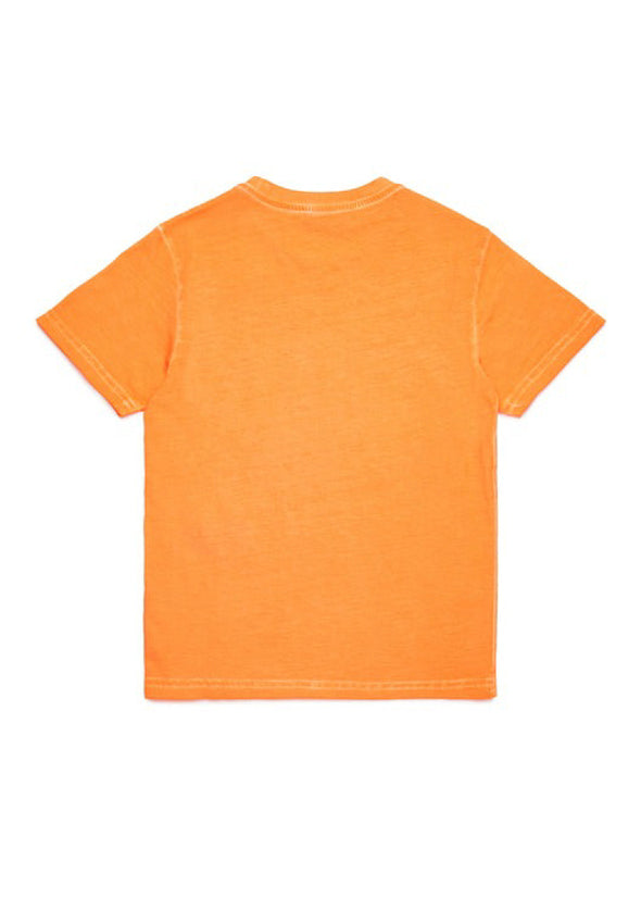 Dsquared2 Kids T-shirt Arancio con Logo