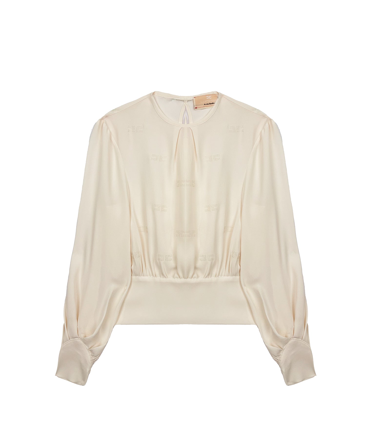 Elisabetta Franchi Kids Camicietta con Loghi Multipli per Bambine