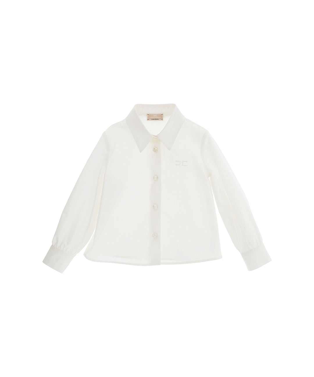 Elisabetta Franchi La Mia Bambina Camicia Panna per Neonate